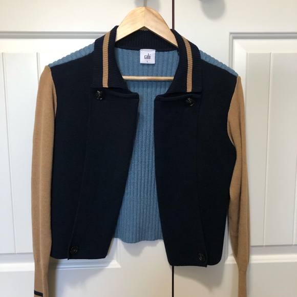 CAbi Turnback cardigan sweater. Size SMALL. - Picture 6 of 8